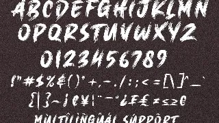 Brush King - Brush Font