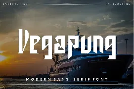 Vegapung font