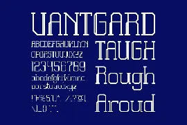 Vantgard - The Avantgarde Modern Font