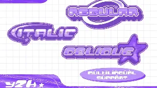 Digistick - Y2K Font