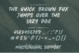 Black Bruno - Brush Font