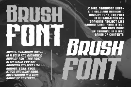 Joskel Ngabiporn Brush font