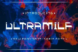 Ultramilf font