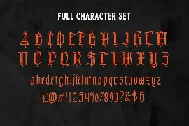 Bullgine Blackletter font