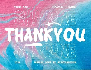 Sharine font