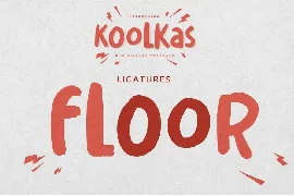 Koolkas - Fun Display Typeface font