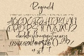 Reginald font