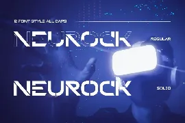 Neurock - Futuristic Font