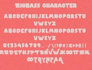 Bigbass - Display Bold Font