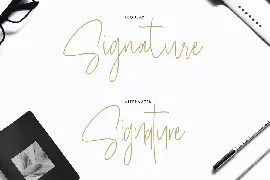 Masstro Signature Typeface font