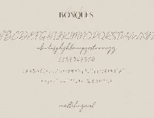 Angelic Bonques - Font Duo