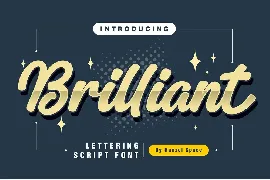 Brilliant | Lettering Script Font