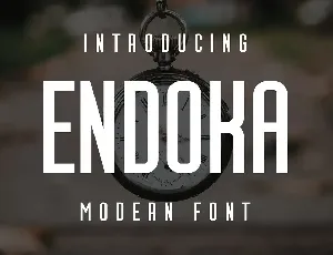 Endoka Font