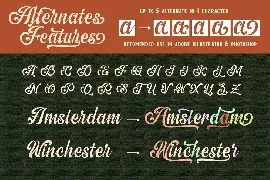 The Amberton - A Classic Script font