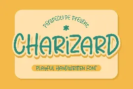 Charizard Playful Handwritten Font