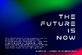 Sabrione â€“ Futuristic Font