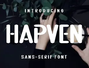 Hapven Font