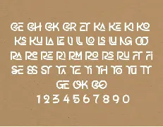 Thurkle Font