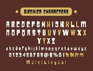 Bienvica font