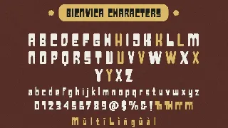 Bienvica font