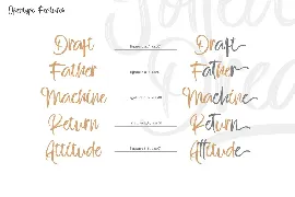 Jotted Dream font