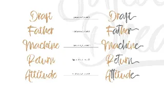 Jotted Dream font