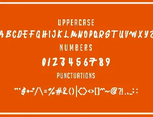 Cute insects font