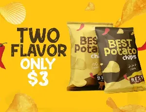 Potato Chips Font