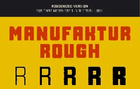 Manufaktur font