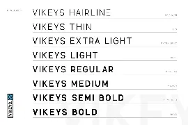 Vikeys font