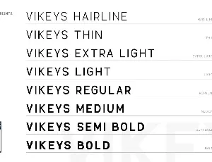 Vikeys font