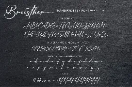 Broisther Handwritten Font