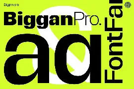 Biggan Pro font