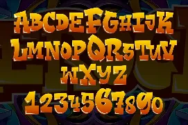 Aerock â€“ Layered Graffiti Style font