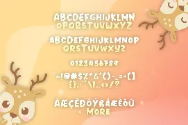 Prancer Deer Font