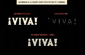 Luchador font