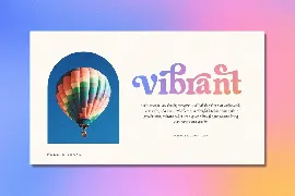 Rainbow - Modern Vintage Font