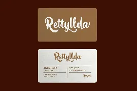 Rettyllda font