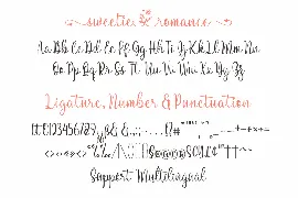 Sweetie Romance - A Duo Font