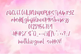 Blush Lovely - Handwritten Font