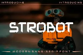 Strobot font