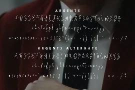 Argents Signature Font