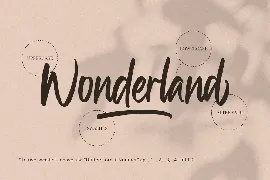 Wonderland font