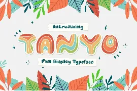 Tanyo Typeface font