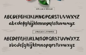 Applejack font