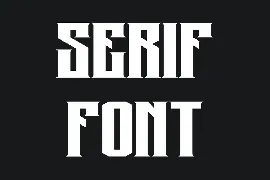 Black Classic font