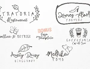 Sallyh Alotah & Illustrations font