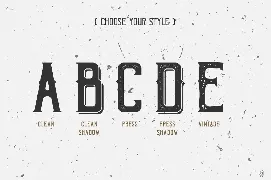 Bohem Typeface - 5 Font Styles