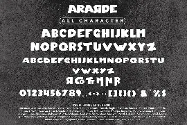 Araside - Sans Serif Font