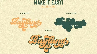 The Bayland - Retro Font